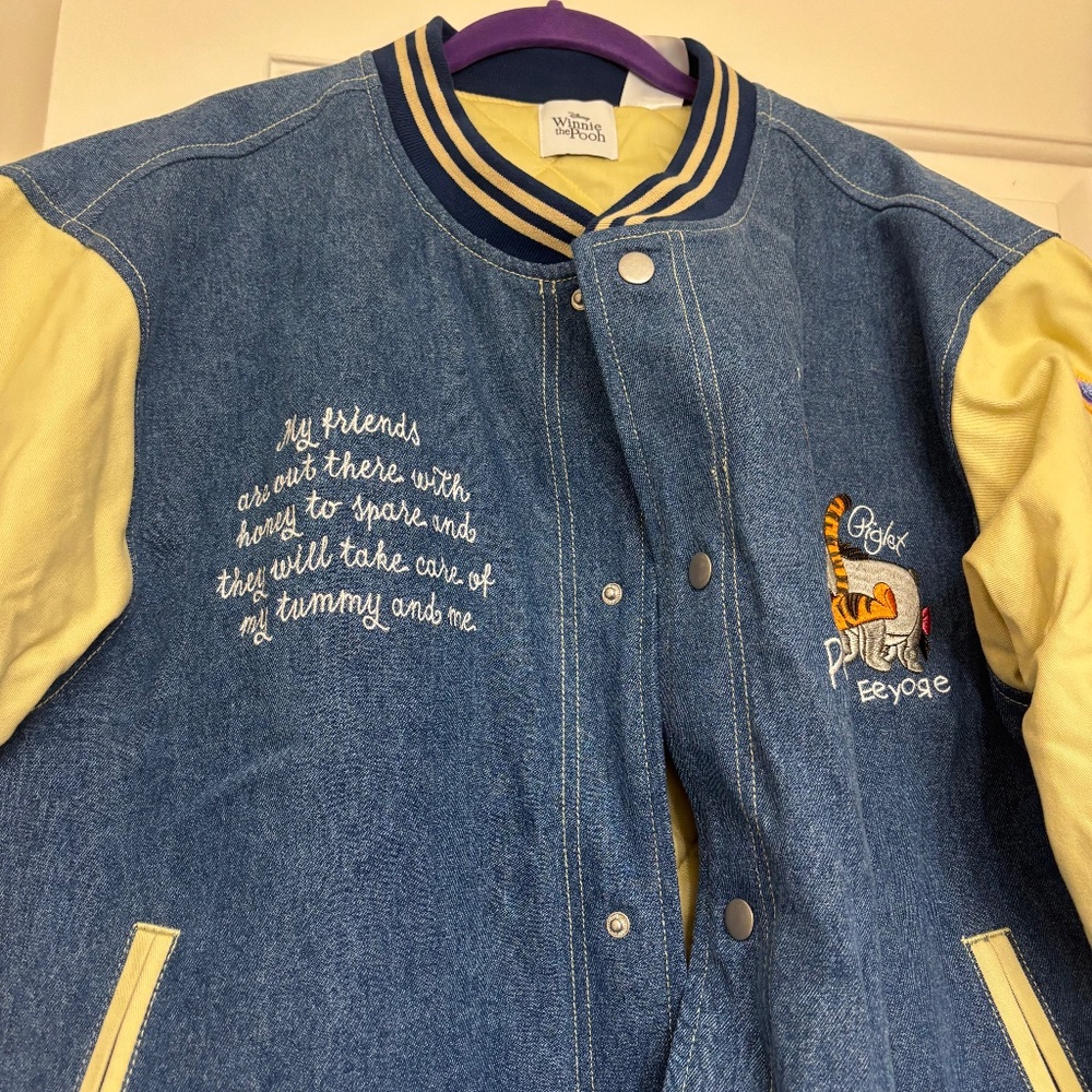 New Winnie The Pooh Denim Jacket